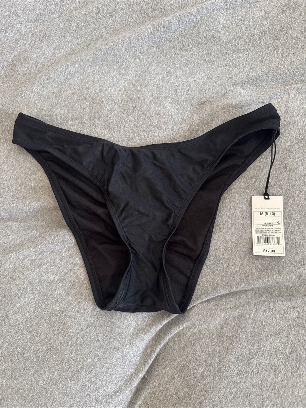 Shade & Shore Black Bikini Brief